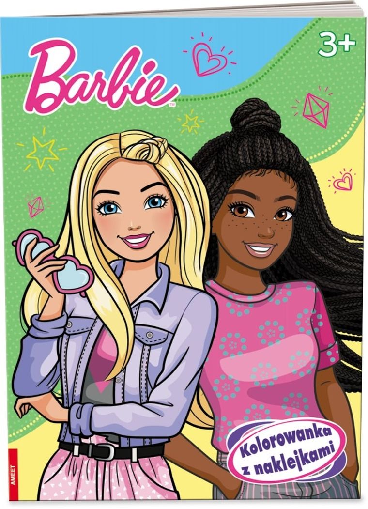 Barbie Dreamhouse Adventures. Kolorowanka z naklejkami