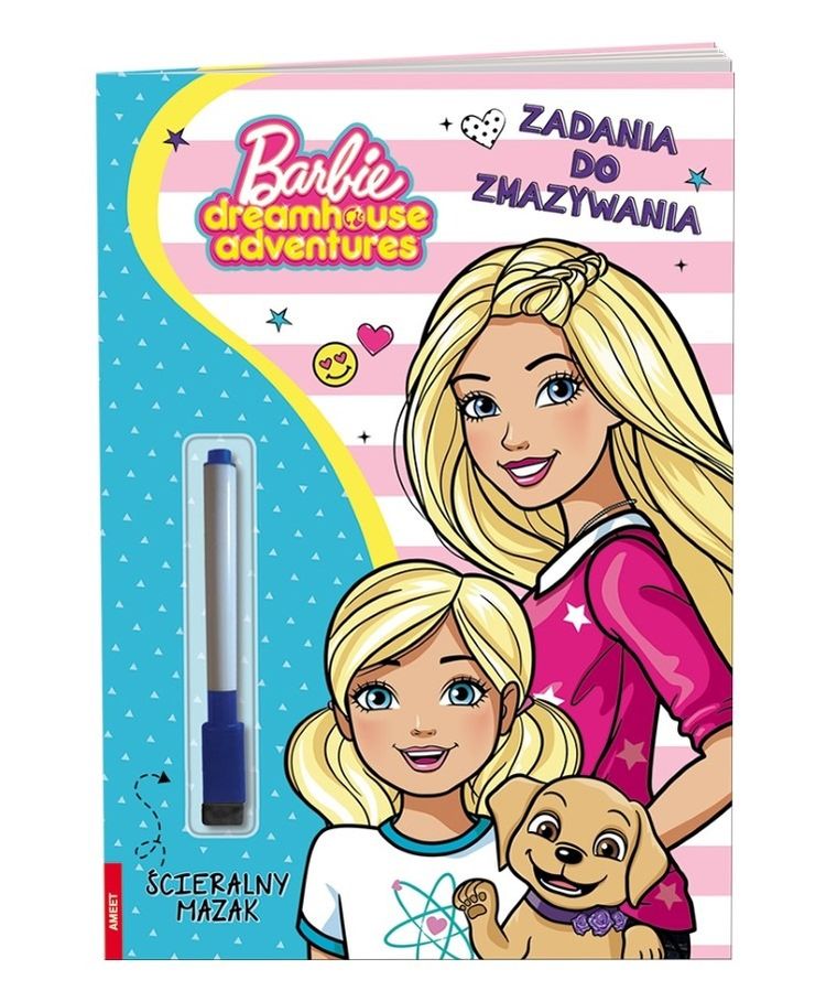 Barbie Dreamhouse Adventures. Zadania do zmazywania