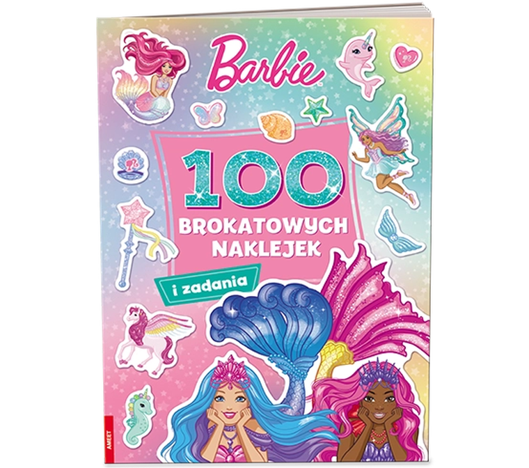 Barbie Dreamtopia. 100 brokatowych naklejek