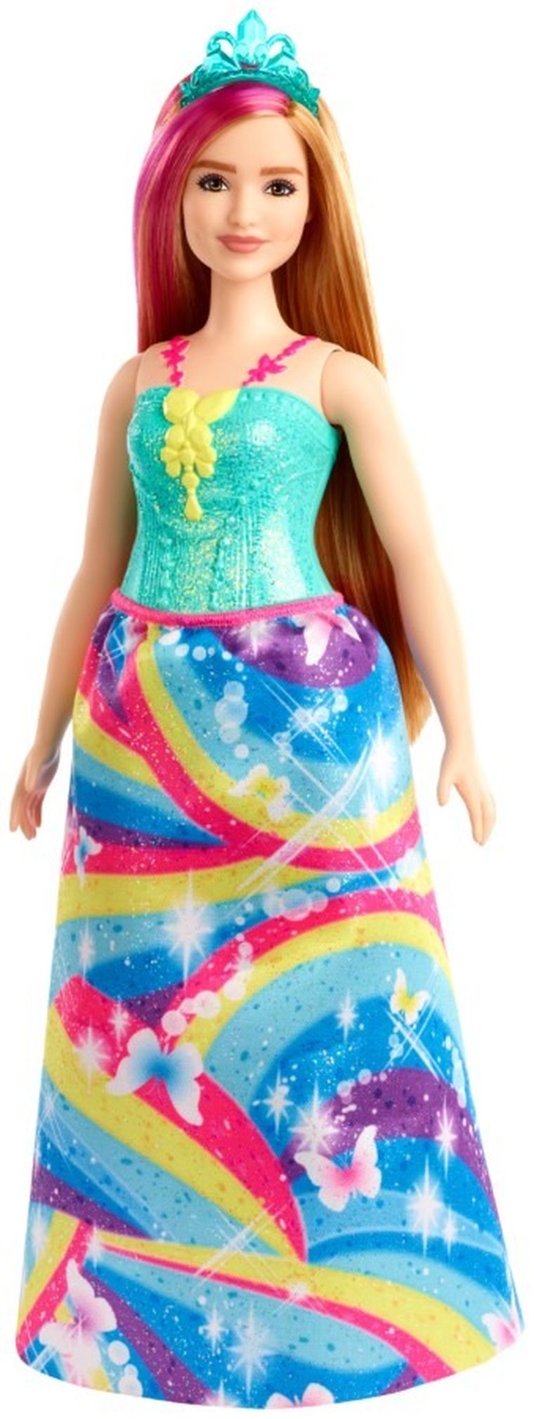 Barbie, Dreamtopia, lalka księżniczka, ruda
