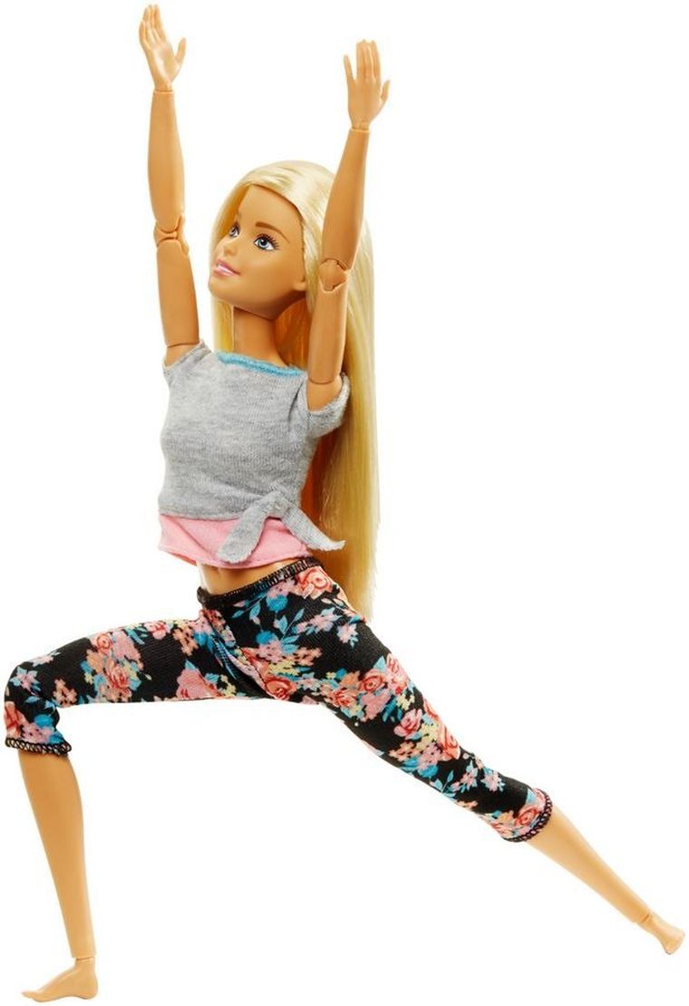 Barbie, Made to Move, lalka Original, blondynka