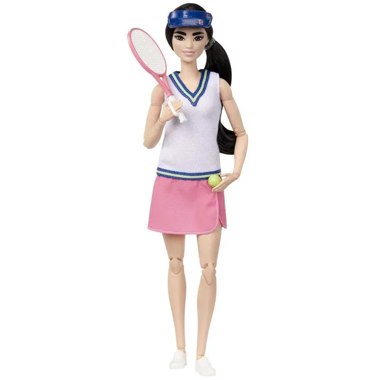 Barbie, Made to Move, Tenisistka, lalka z akcesoriami