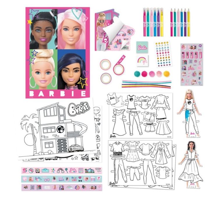 Barbie, Maker Kitz, Mega bus, zestaw kreatywny