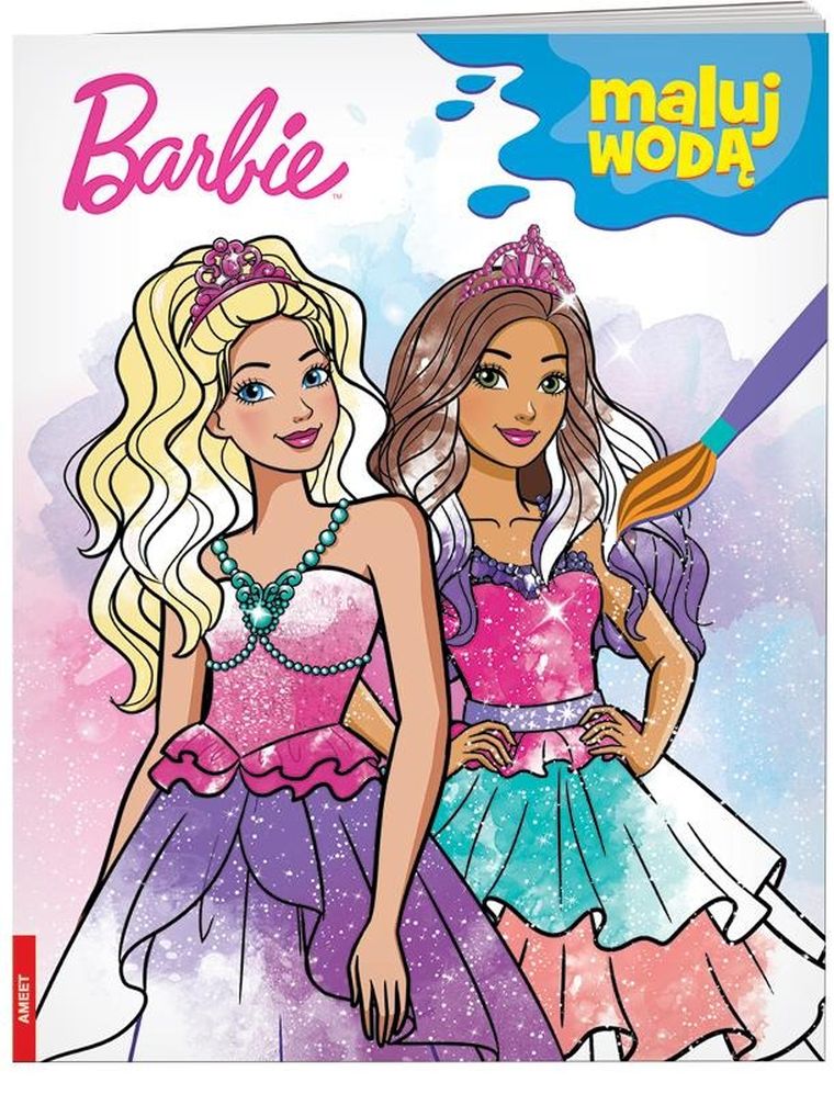 Barbie. Malowanka wodna