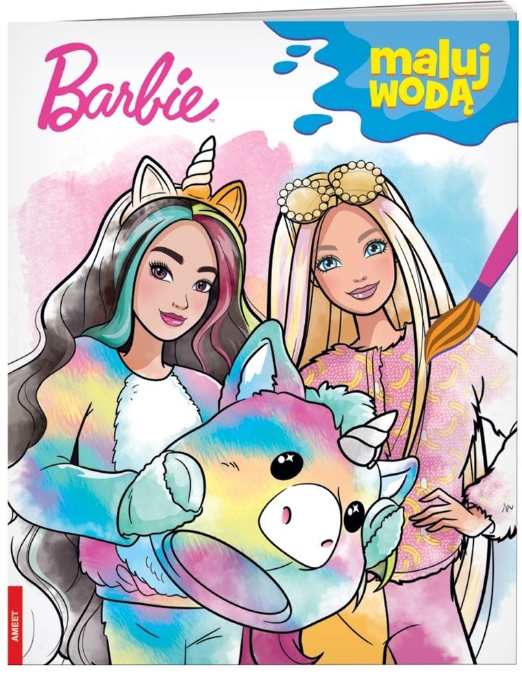 Barbie. Maluj wodą