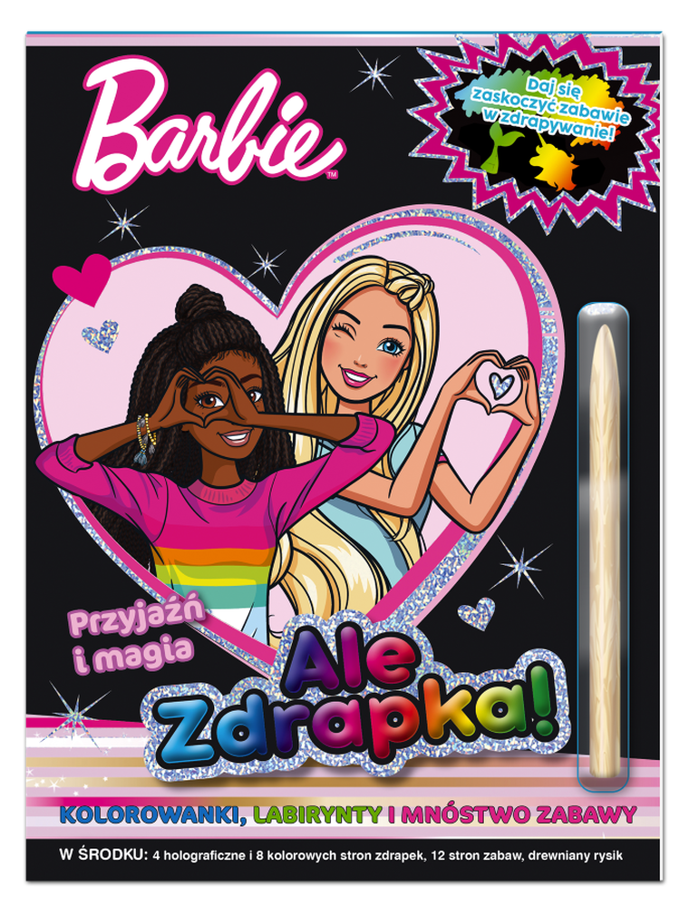 Barbie. Przyjaźń i magia. Ale zdrapka!