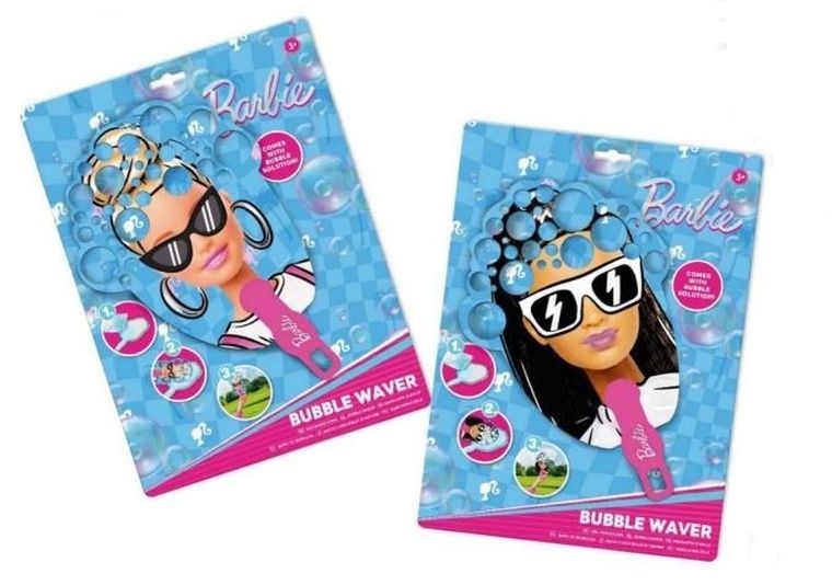 Barbie, wachlarz do baniek mydlanych, 1 szt.