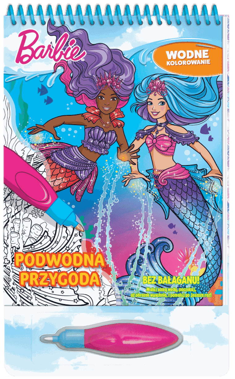 Barbie. Wodne kolorowanie. Podwodna przygoda