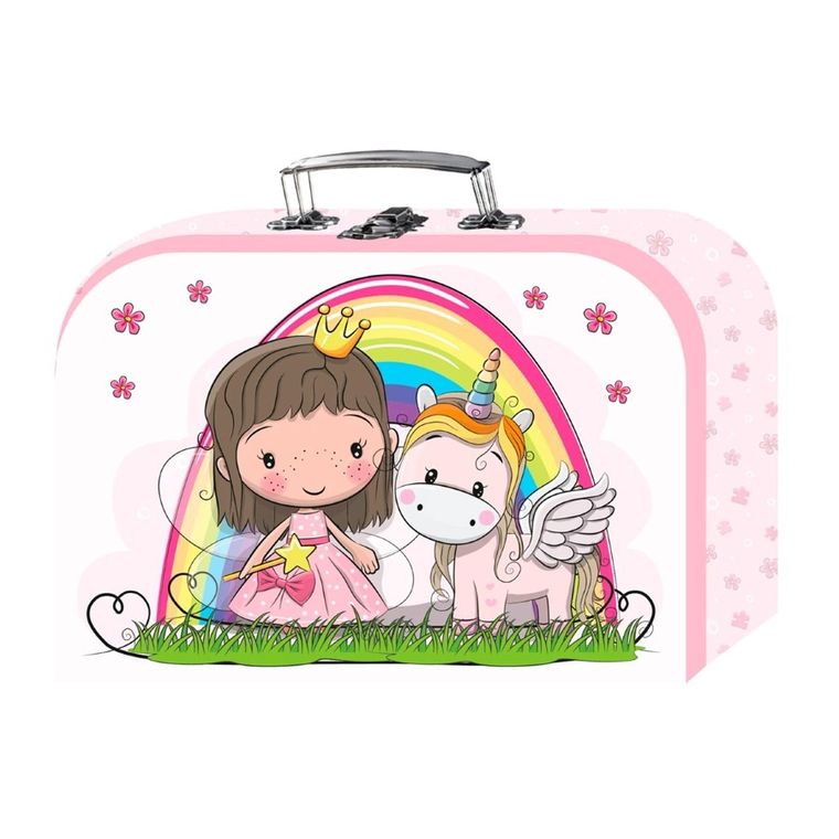 Barbo Toys, Lillie i Ellie, puzzle w walizce, 24 elementy