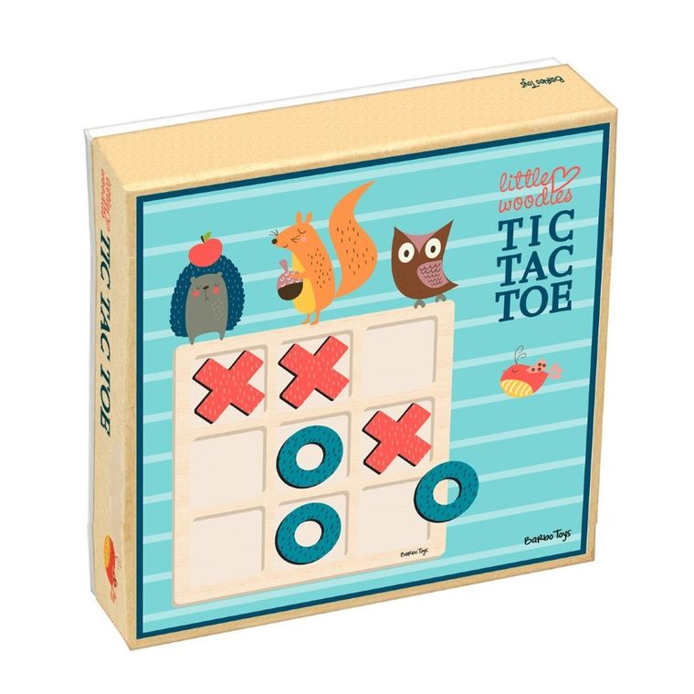 Barbo Toys, Little Woodies, Kółko i Krzyżyk, gra logiczna