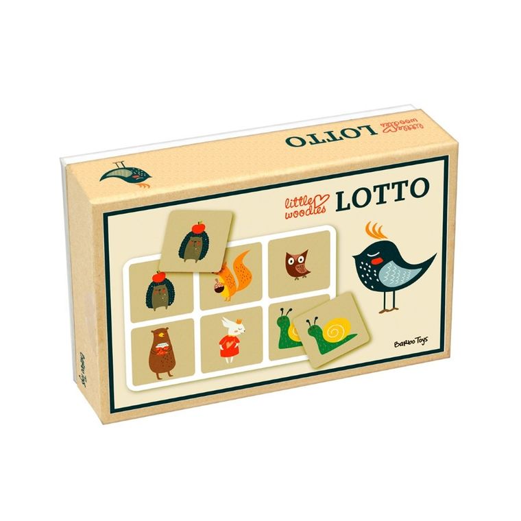 Barbo Toys, Little Woodies, Lotto, gra planszowa