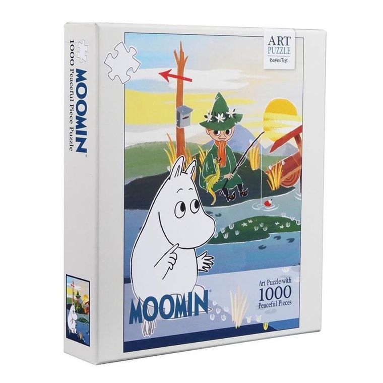 Barbo Toys, Muminki, Na Moście, puzzle artystyczne, 1000 elementów
