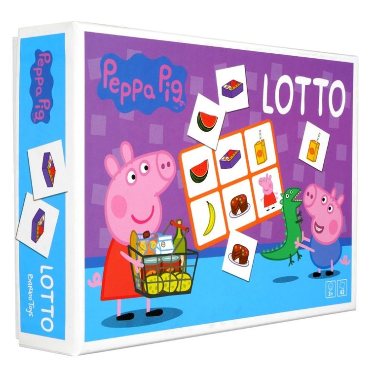 Barbo Toys, Świnka Peppa, lotto, gra pamięciowa
