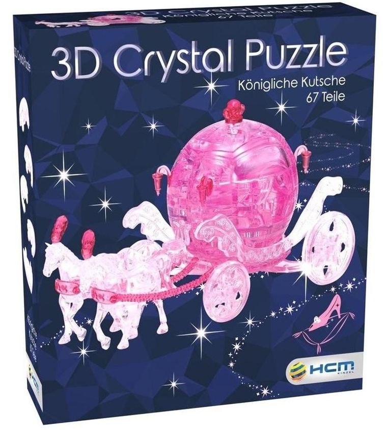 Bard, Kareta, puzzle 3D Crystal, 67 elementów