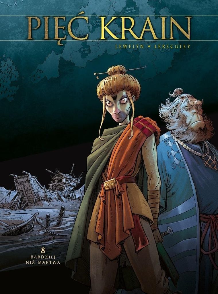 Bardziej niż martwa. Tom 8. Pięć Krain