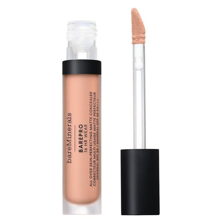 BareMinerals, BarePro 16HR All Over Skin-Perfecting Matte Concealer, matujący korektor do twarzy, Fair 150 Cool, 7.5 ml