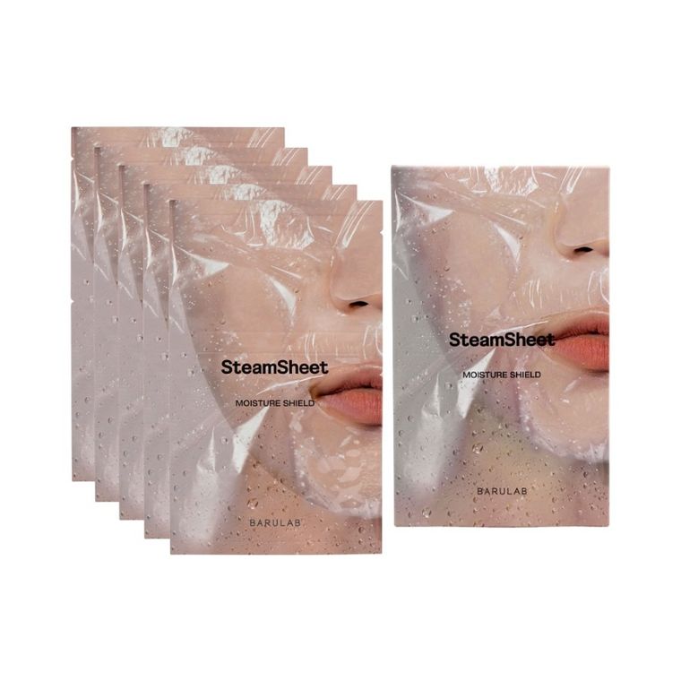 Barulab, Aesthetic Steamsheet, maska nawilżająca w płachcie, 22g, 5 szt.
