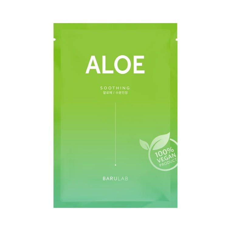 Barulab, The Clean Vegan, maska wegańska z aloesem, 23g