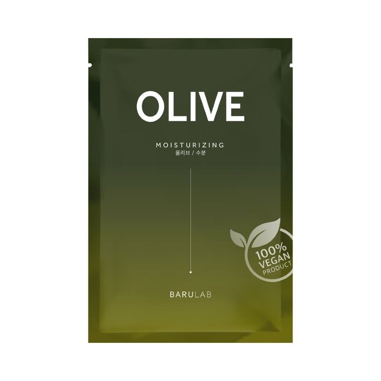Barulab, The Clean Vegan, maska wegańska z oliwką, 23g