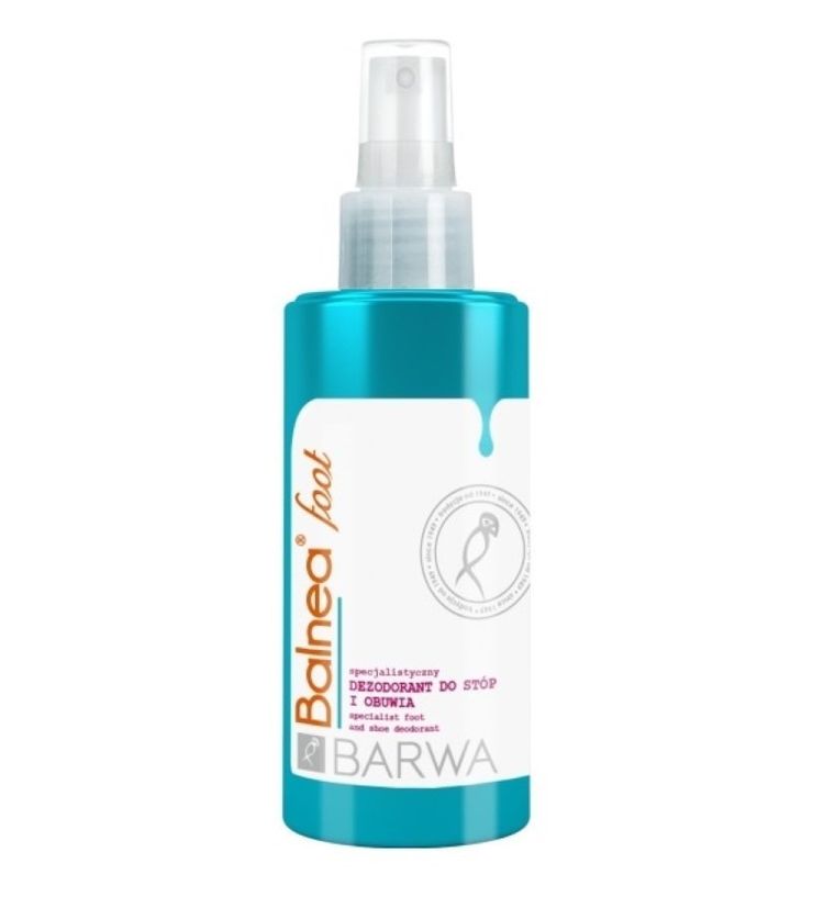 Barwa, Balnea Med Foot & Shoe Deodorant, specjalistyczny dezodorant do stóp i obuwia, 150 ml