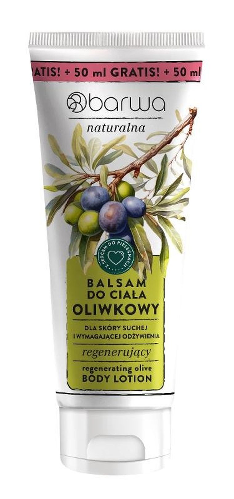 Barwa, balsam do ciała, oliwkowy, 50 ml