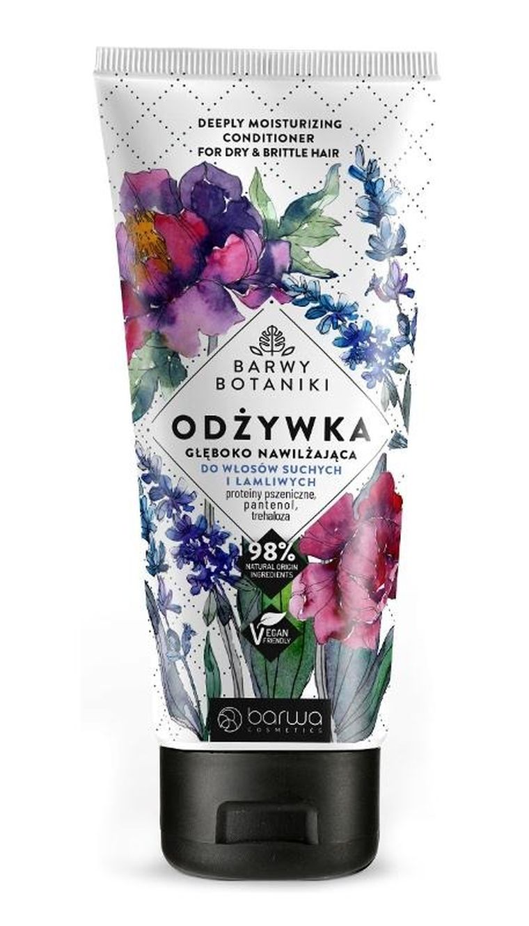 Barwa, Barwy Botaniki, odżywka głęboko nawilżająca do włosów suchych i łamliwych, 180 ml
