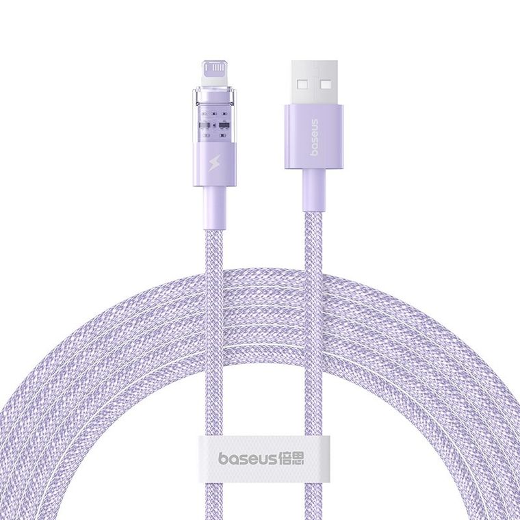 Baseus, GemTyp, kabel USB-A, Lightning 2,4A, 2m