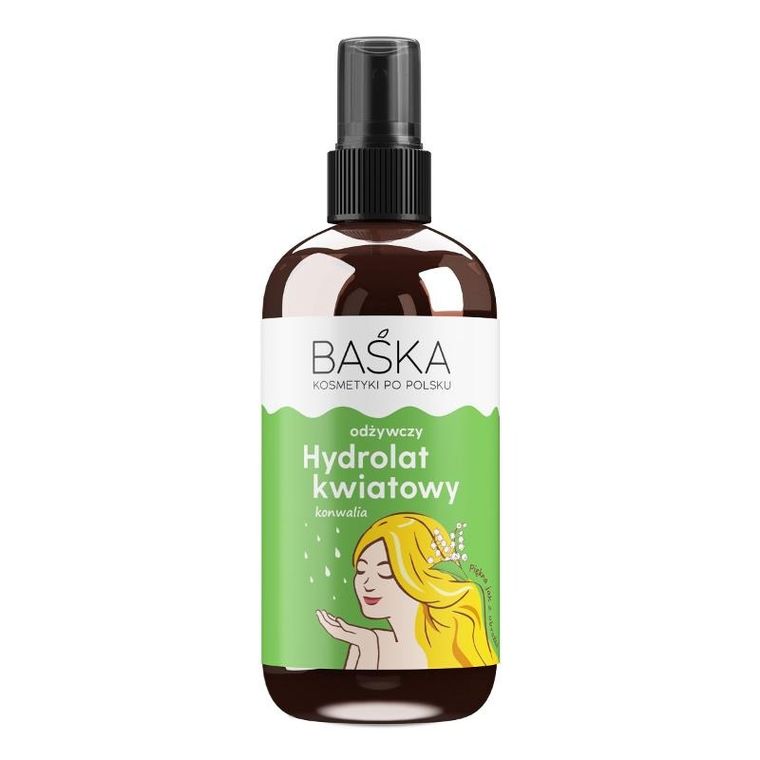 Baśka, hydrolat kwiatowy do twarzy odżywczy, konwalia, 100 ml