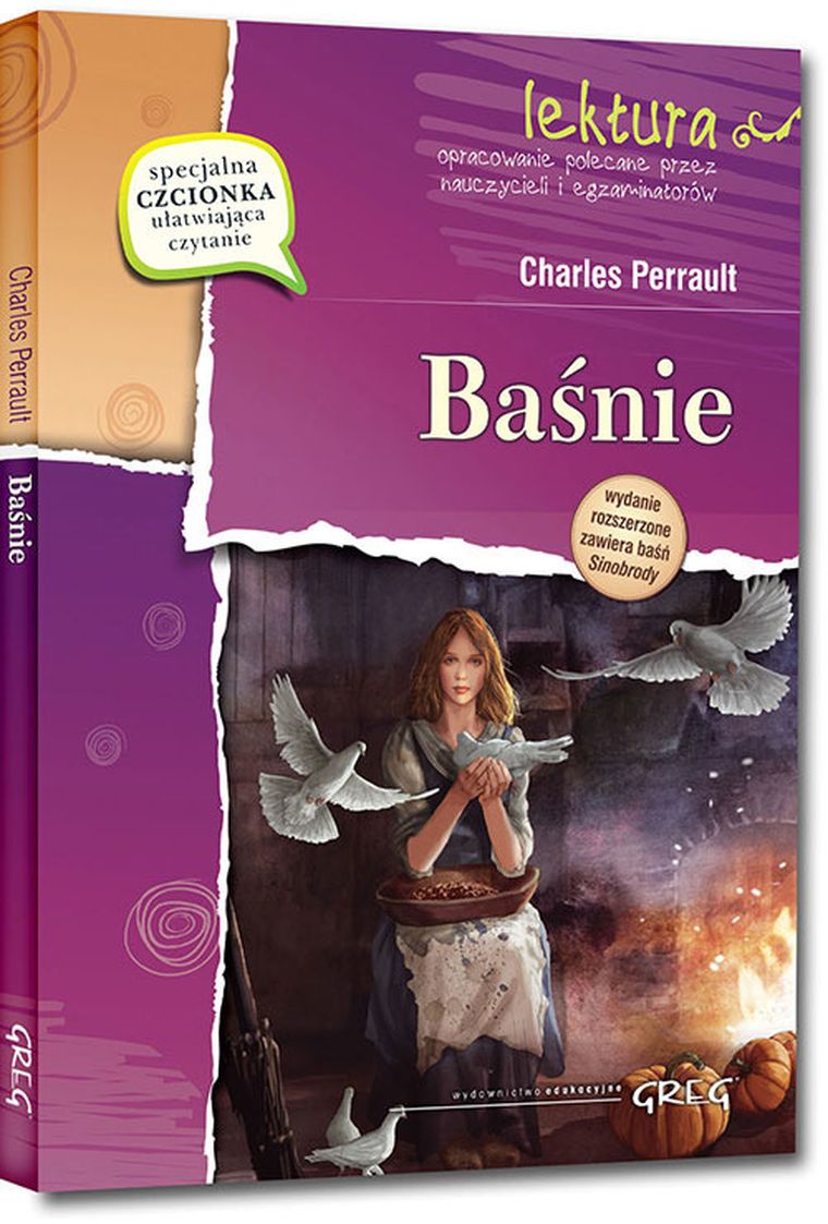 Baśnie. Charles Perrault. Wydanie z opracowaniem i streszczeniem