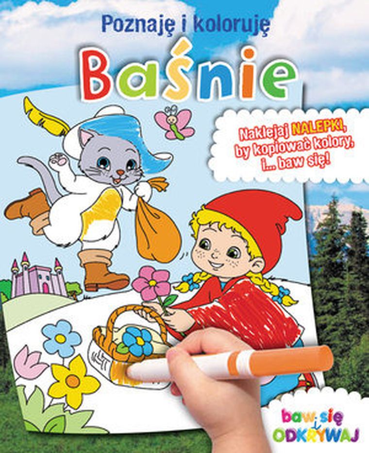 Baśnie. Poznaję i koloruję