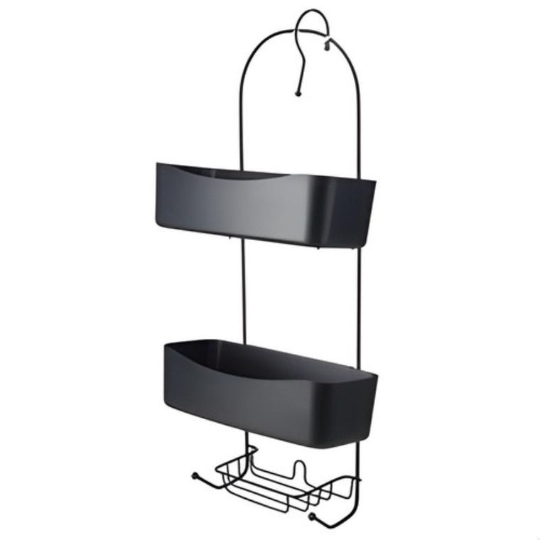 Bathroom Solutions, Arc, półka łazienkowa, metalowa, 24-12-59 cm