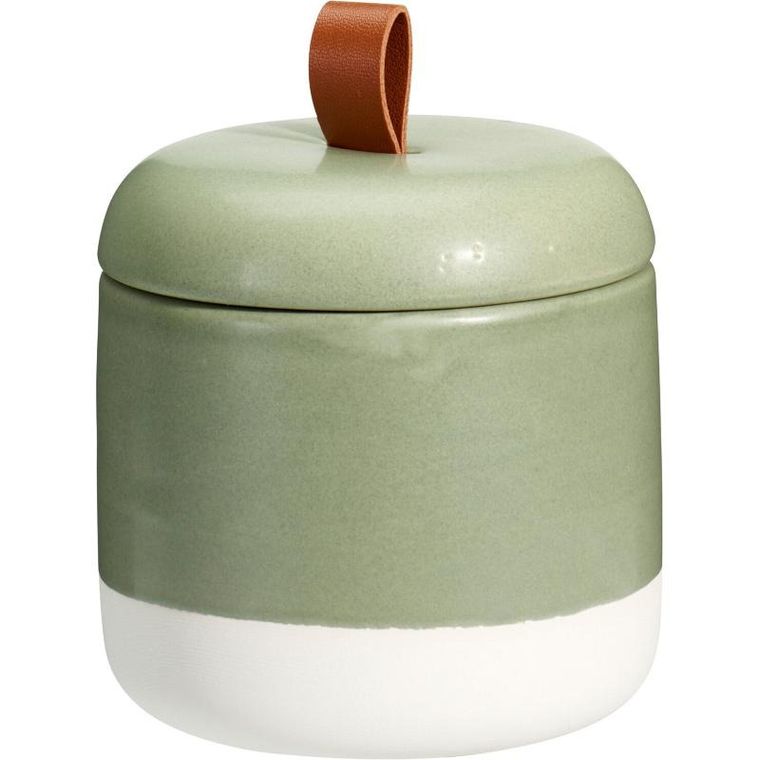 Bathroom Solutions, The Pastels, pojemnik na waciki, ceramiczny, 10 cm