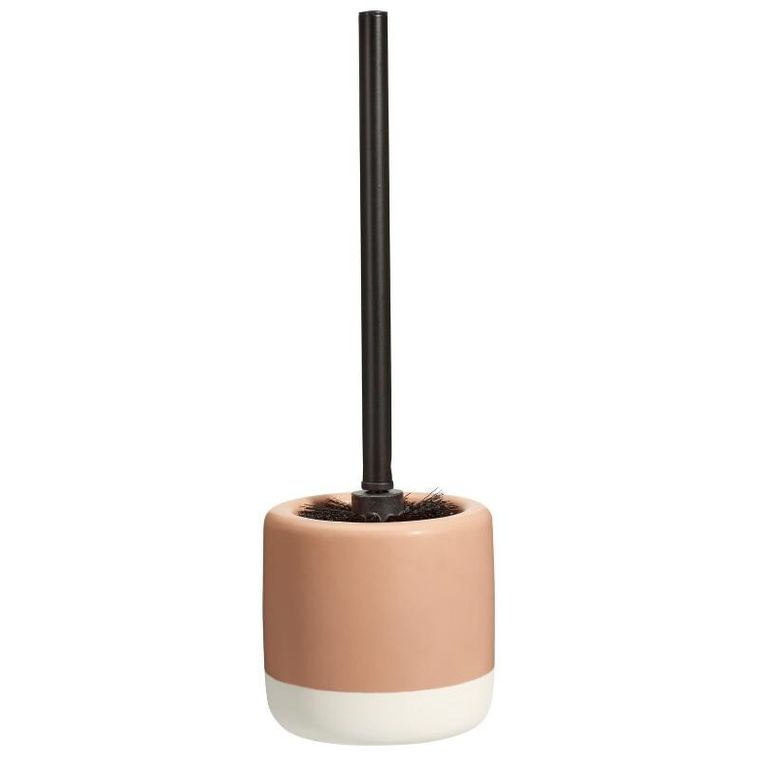 Bathroom Solutions, The Pastels, szczotka do wc, ceramiczny pojemnik, 11.6-38 cm