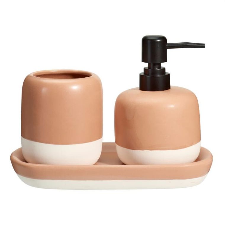 Bathroom Solutions, The Pastels, zestaw łazienkowy, ceramiczny