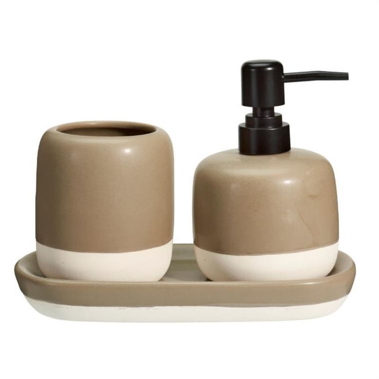 Bathroom Solutions, The Pastels, zestaw łazienkowy, ceramiczny