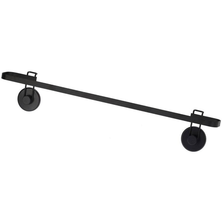 Bathroom Solutions, wieszak na ręczniki do łazienki na przyssawki, 60-8,5-11 cm