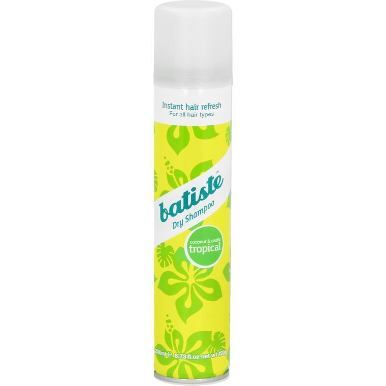 Batiste, Suchy szampon do włosów, Tropical, 200 ml