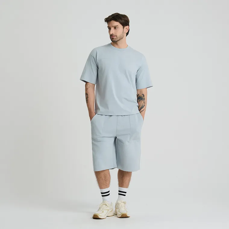 Bawełniany t-shirt o kroju loose NOWEAR