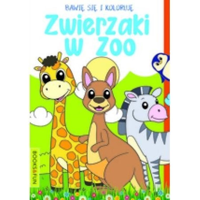 Bawię się i koloruję. Zwierzaki w zoo