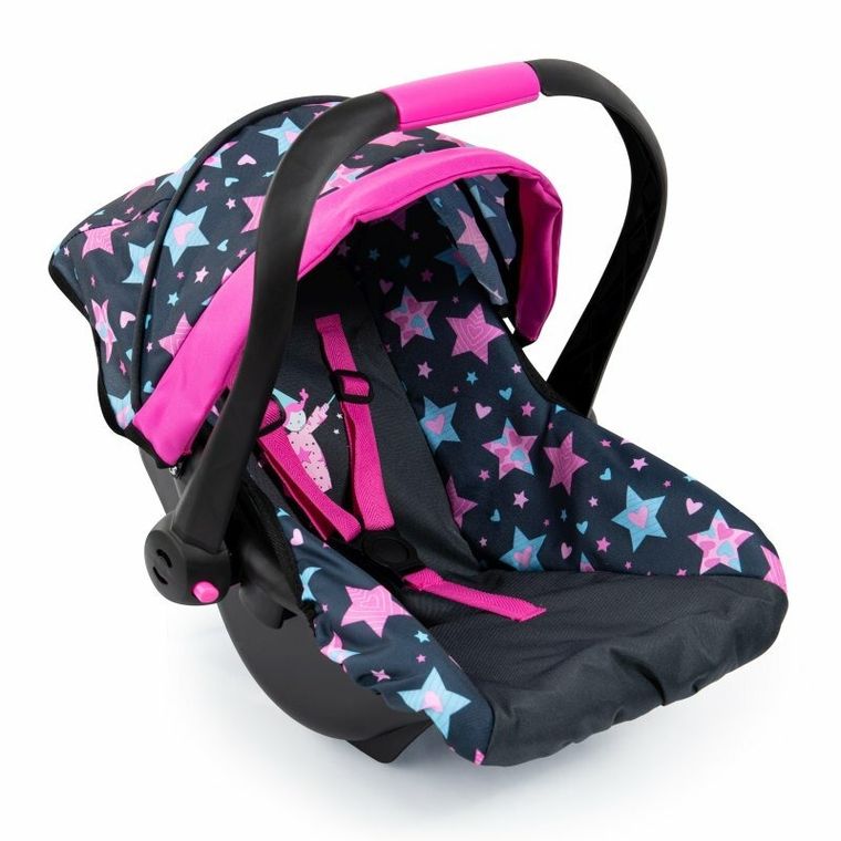 Bayer Design, Deluxe, fotelik samochodowy dla lalek z baldachimem