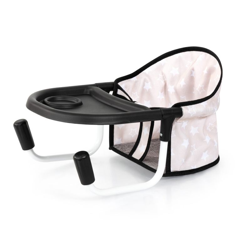 Bayer Design, krzesełko stołowe do karmienia lalek, beżowe