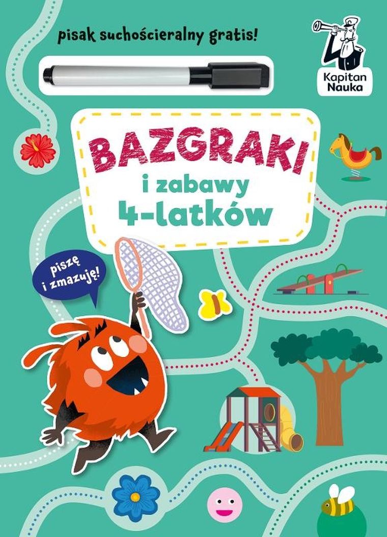 Bazgraki i zabawy 4-latków