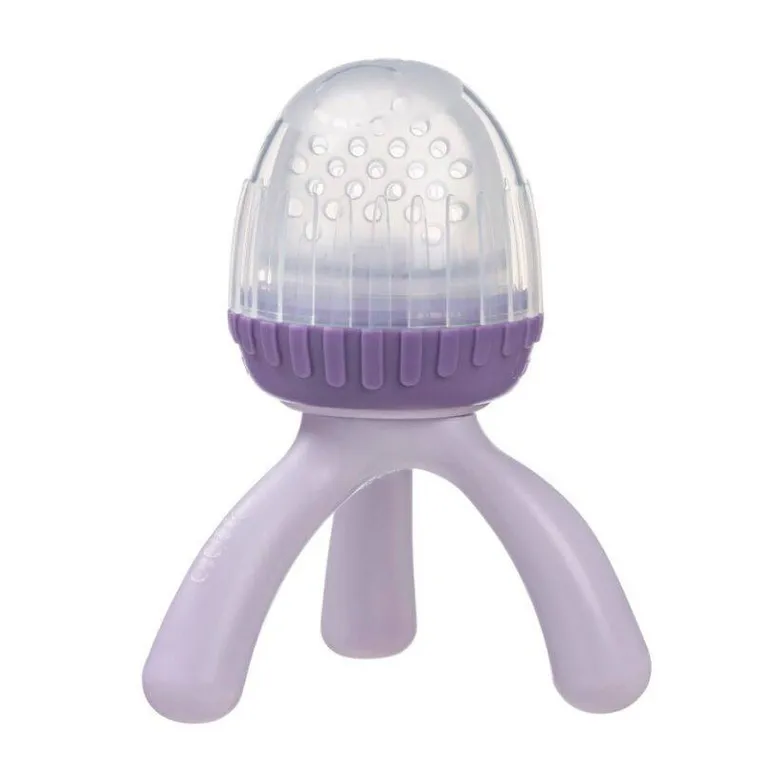 b.box, gryzak silikonowy do podawania pokarmu, piwonia