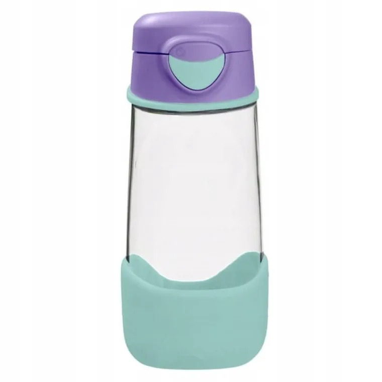b.box, Lilac Pop, sportowa butelka tritanowa, 450 ml