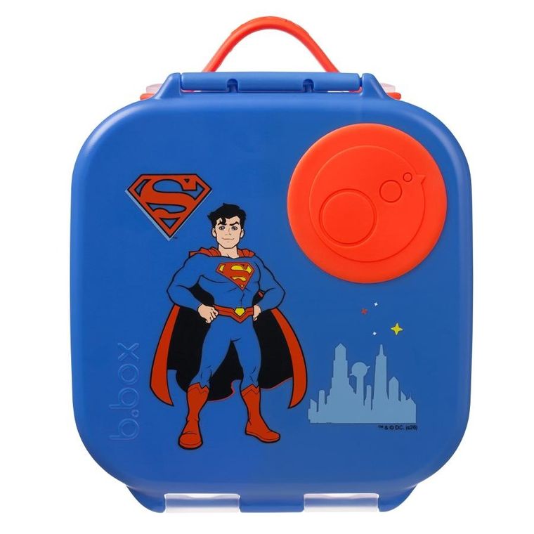 B.box, Superman, mini lunchbox