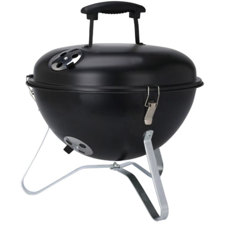 BBQ Line, grill turystyczny, kociołek, czarny, 34-37 cm
