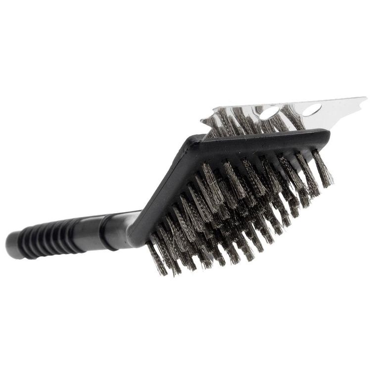 BBQ, szczotka do czyszczenia 2w1, 21 cm