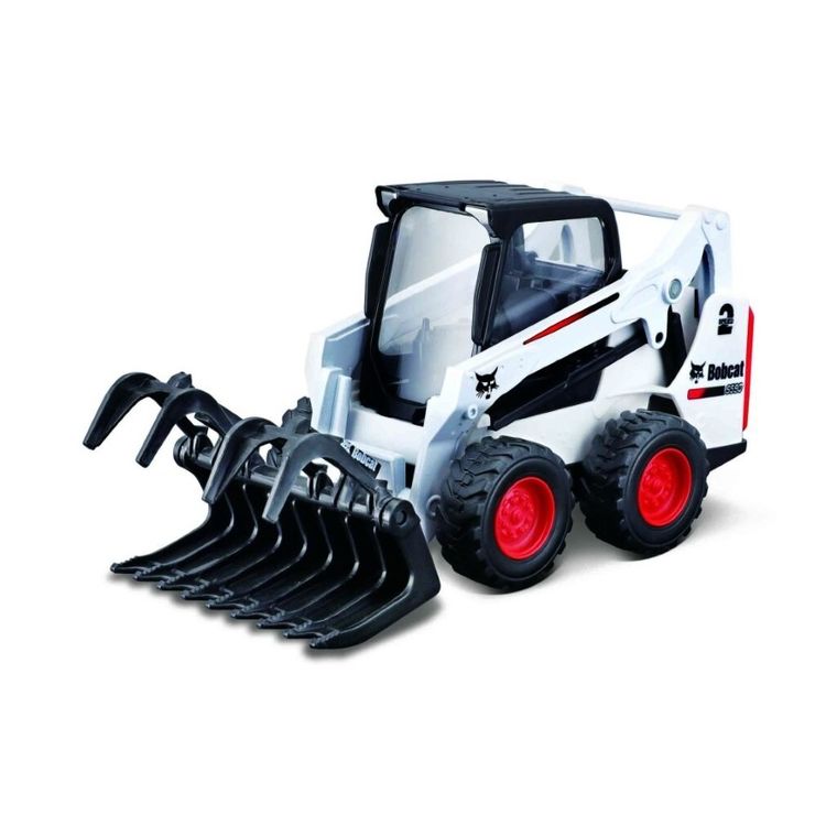 Bburago, Bobcat S590 Skid-Steer Loader Grapple, wózek widłowy