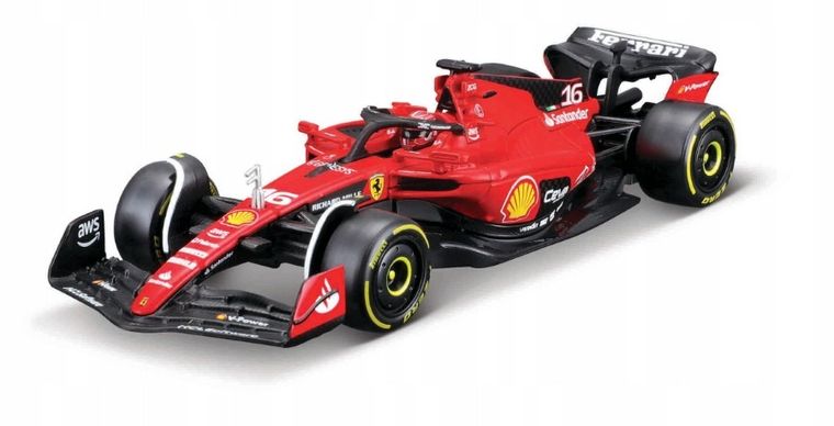 Bburago, Ferrari Racing, 2023 Season #16, model pojazdu, 1:43