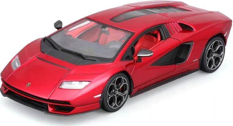 Bburago, Lamborghini Countach LPI, 800-4, model pojazdu, red, 1:24